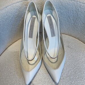 Stella McCartney Cream Heels